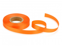 Satinband orange 14mm, 30 Meter