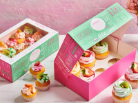 FunCakes Cupcake Box Zitate 24x16x8cm, inkl. Einlage, 3 Stck