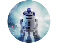 Tortenaufleger Star Wars R2D2, rund 20cm