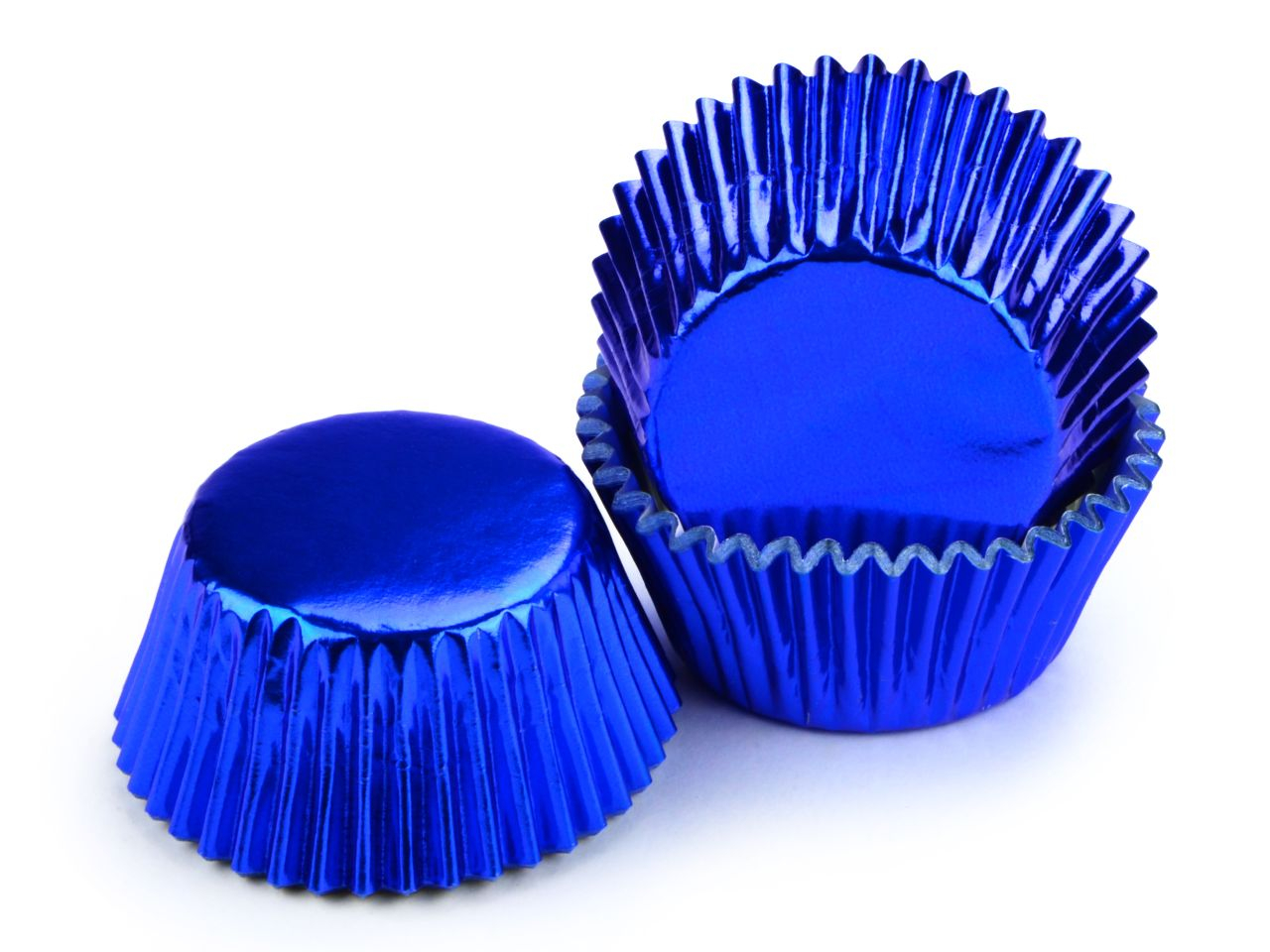 Muffinkapseln 50mm Alu blau 60 Stck