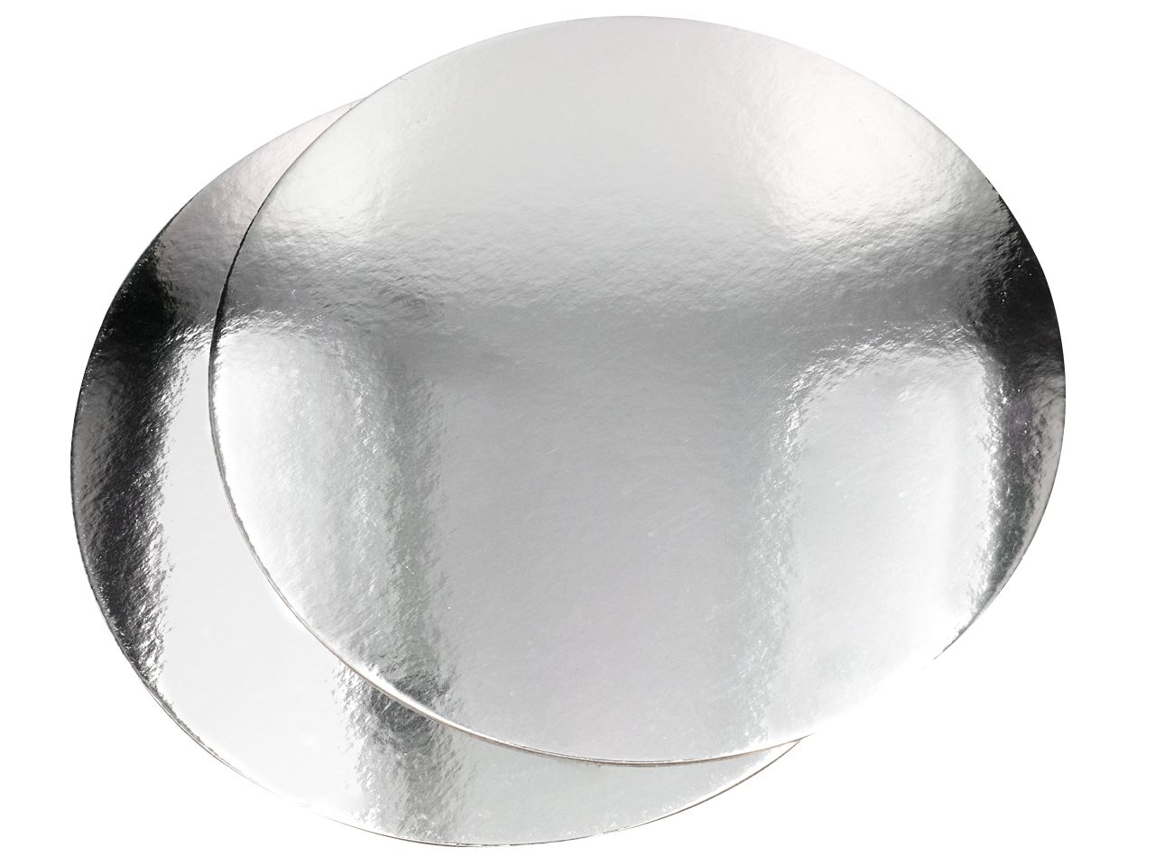 Silver Plate 35cm silber glnzend 2 Stck