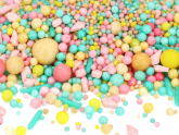 Sprinkles Cotton Candy 80g mit Vorratsdose