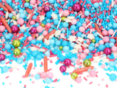 Sprinkles Candy World 80g mit Vorratsdose