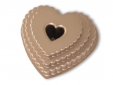 Nordic Ware Tiered Heart Bundt Pan